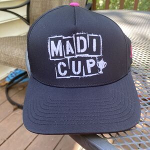 G/FORE Hat Cap Men Black Snapback Adjustable The Madison Club Logo